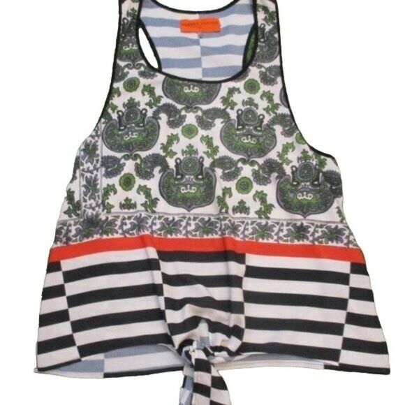 Clover Canyon Front Tie Sleeveless Top XS - Picture 4 of 6